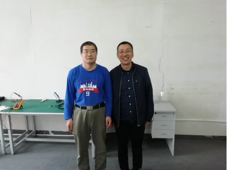 中国空间研究院首席研究员崔万照博士考察上海专新电子